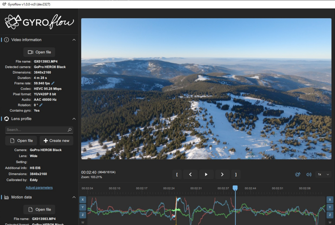 StabilizeFlow screenshot