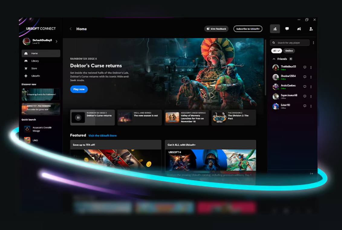 Ubisoft Connect screenshot