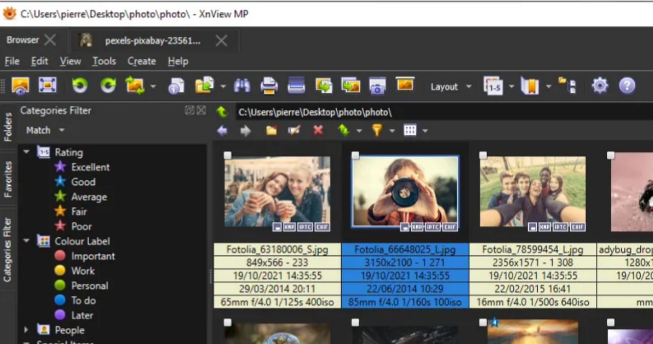 XnView MP screenshot