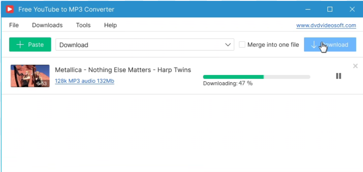 Free YouTube to MP3 Converter screenshot