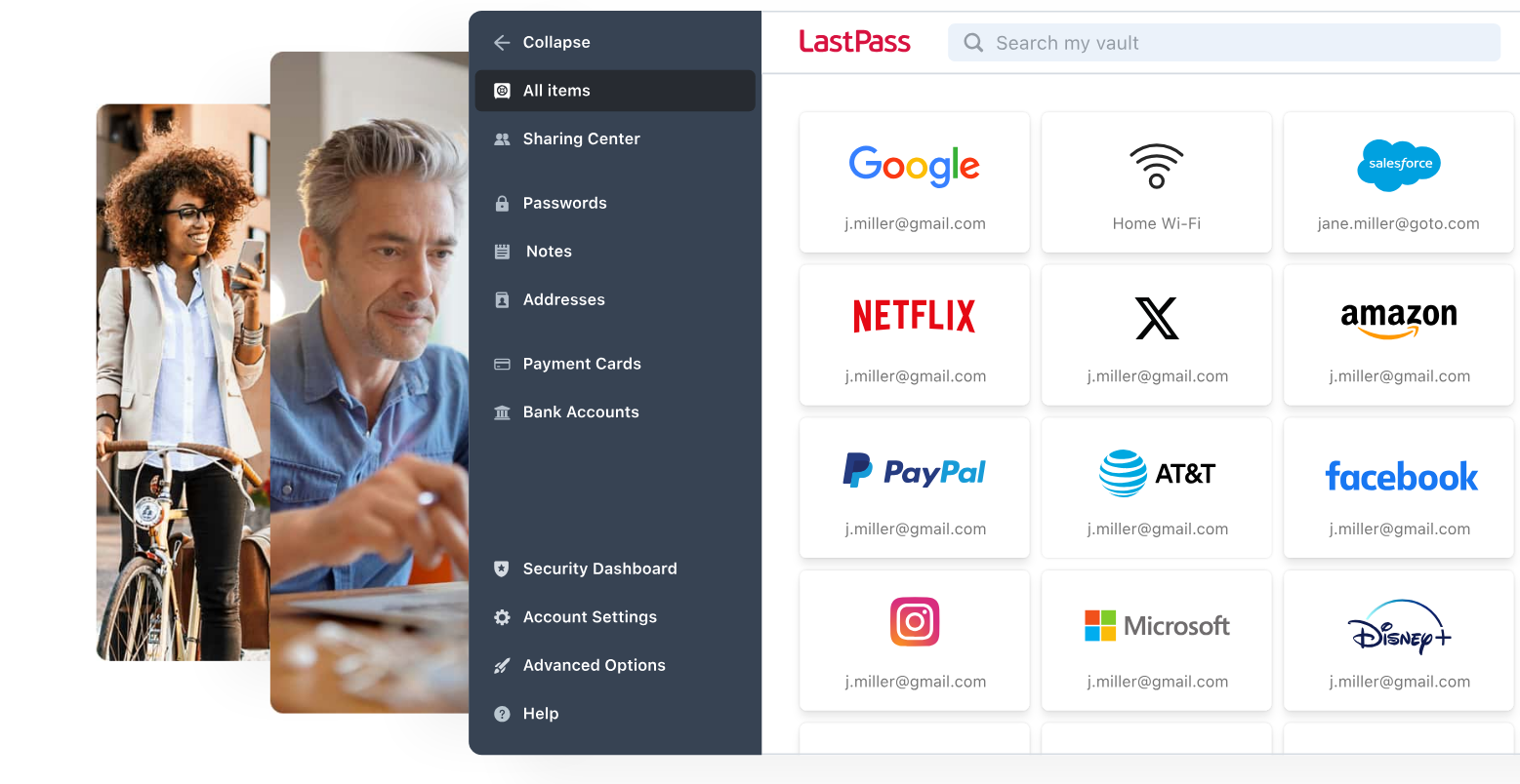 LastPass screenshot