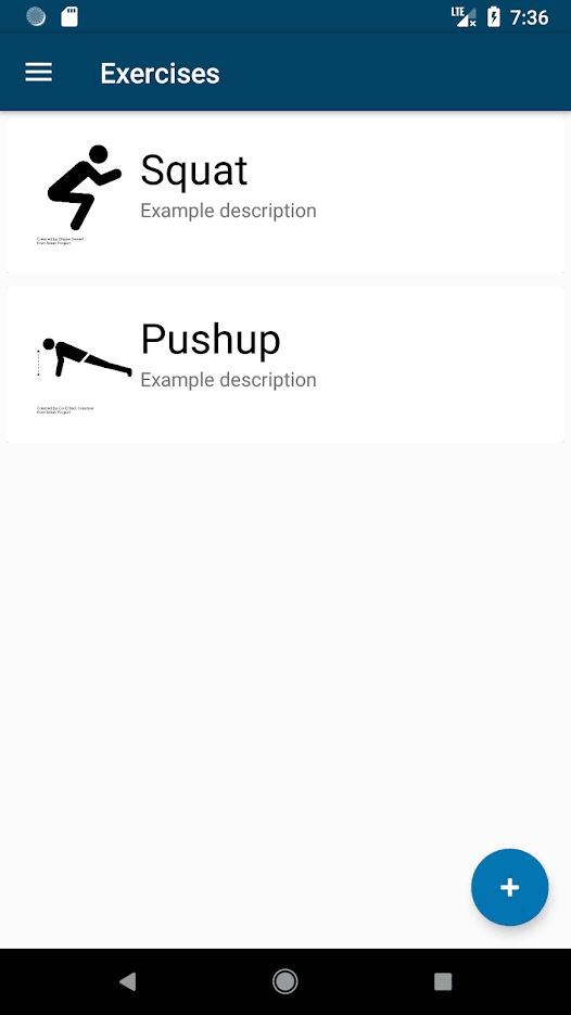 Circuit Training (PFA) screenshot