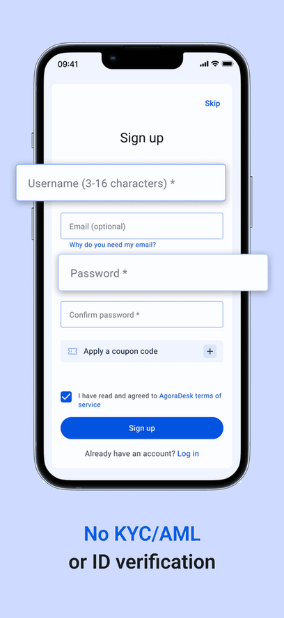 AgoraDesk: buy BTC anonymously screenshot