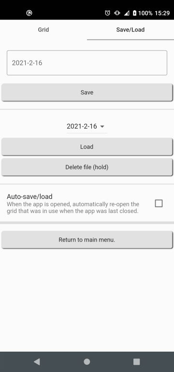 Puzzle Grid screenshot