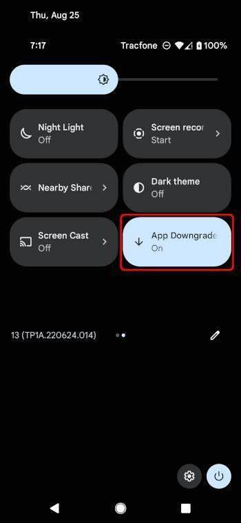 Let Me Downgrade screenshot