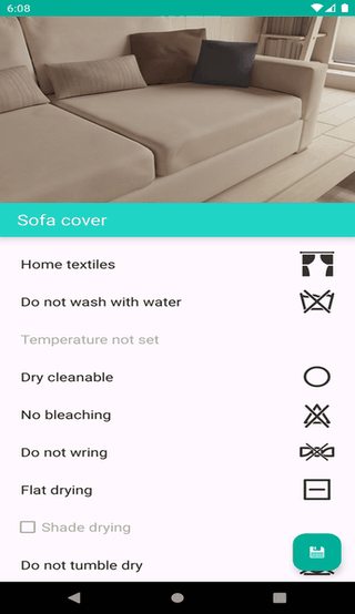 LaundryNotes screenshot