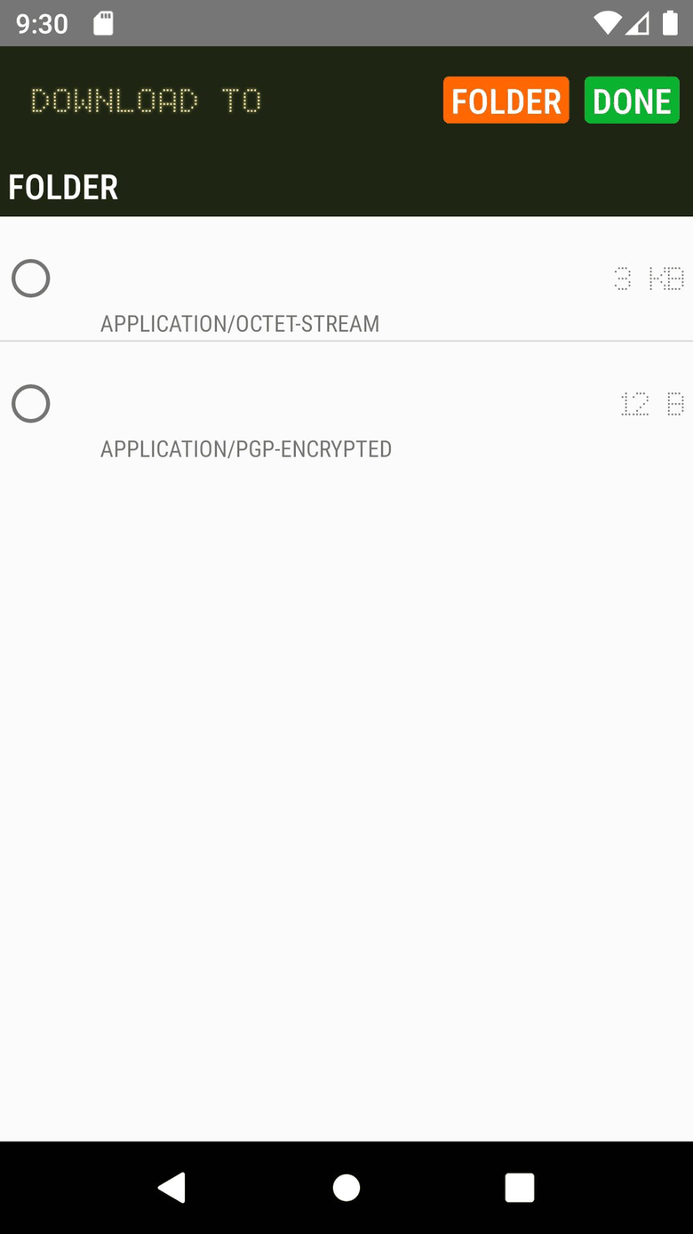 Inbox Pager screenshot