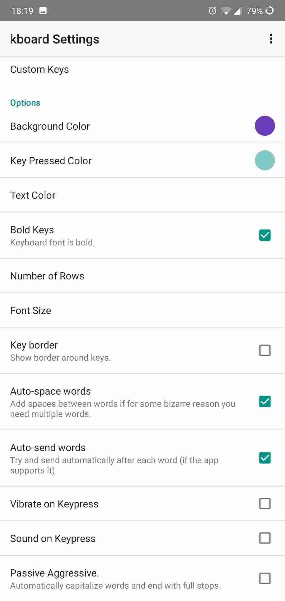 kboard screenshot