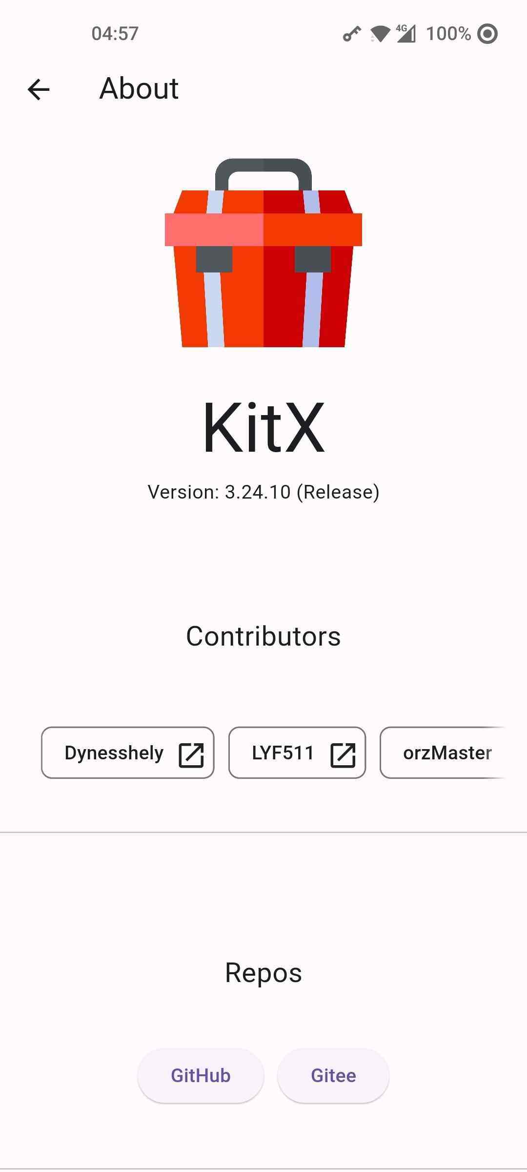 ﻿KitX Mobile screenshot