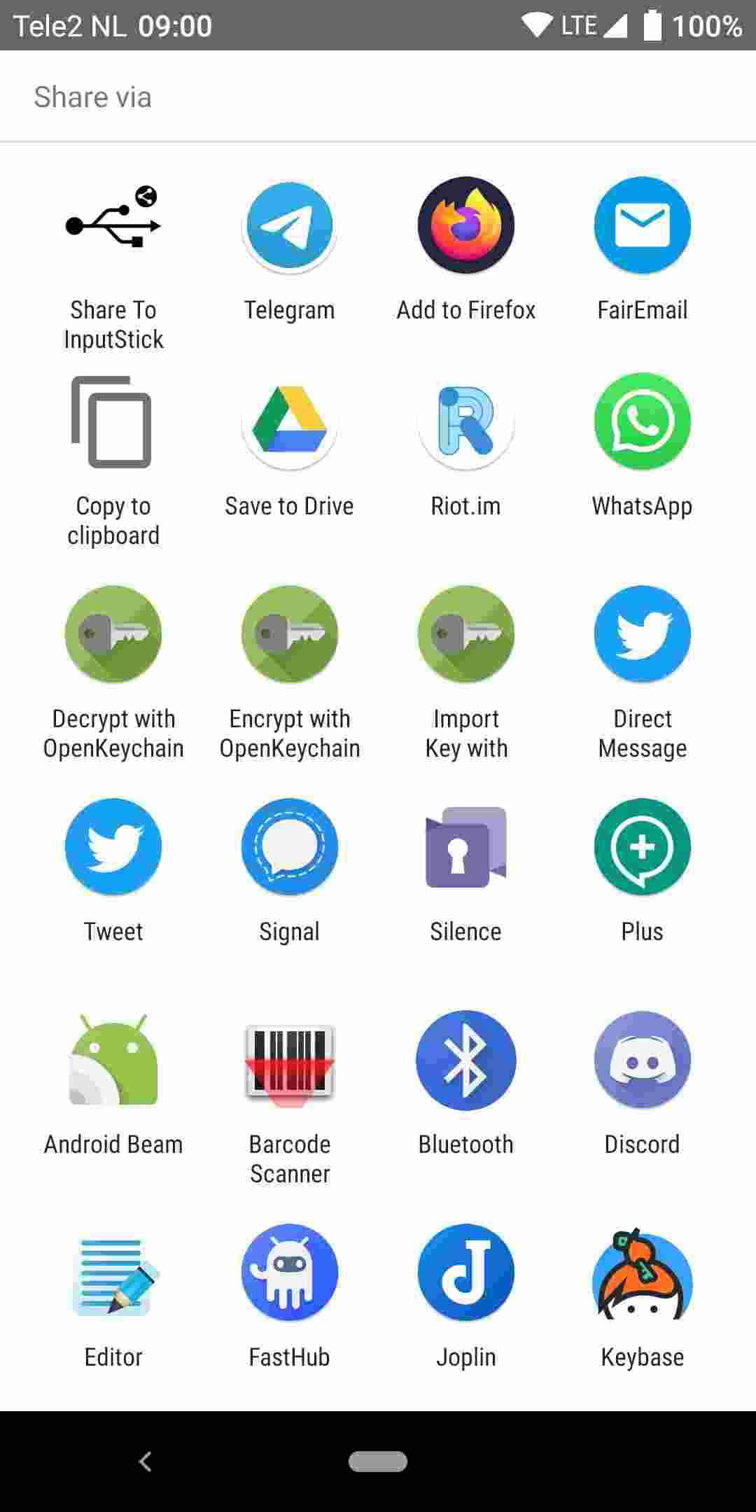 Share To InputStick screenshot