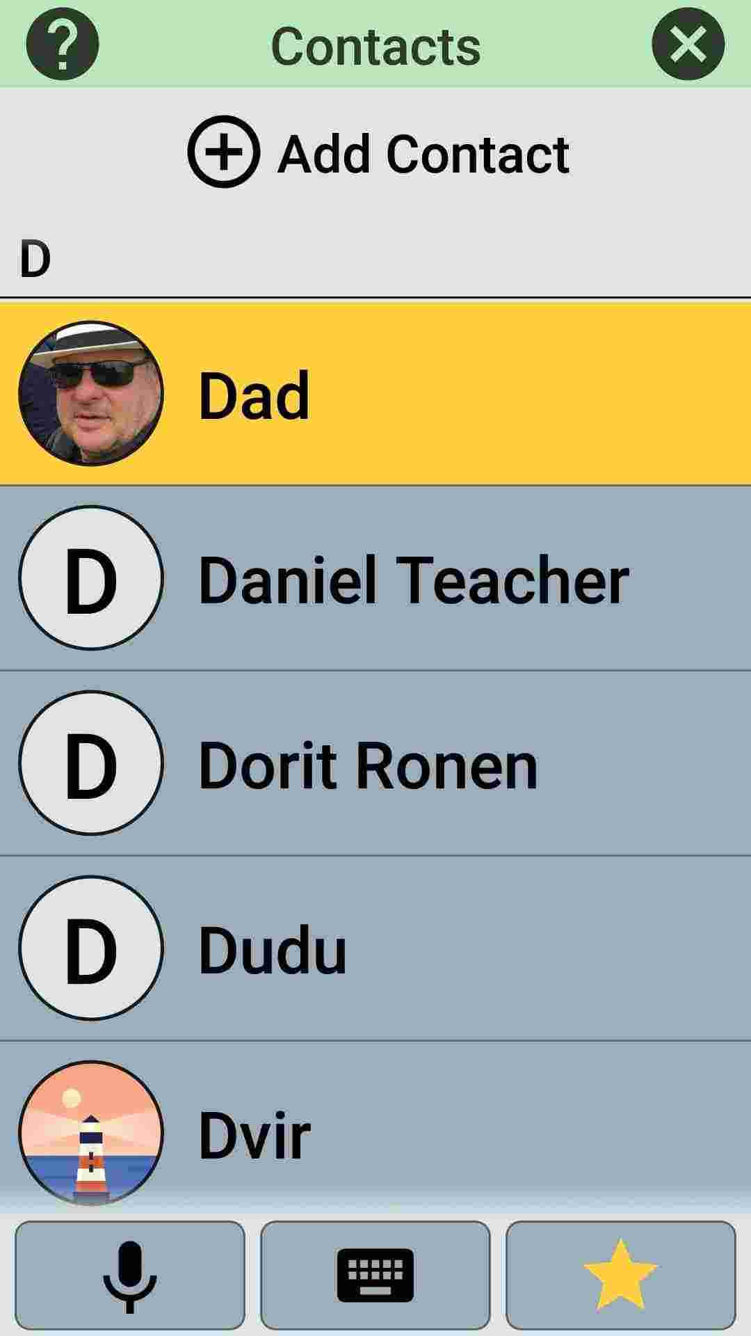 BaldPhone screenshot