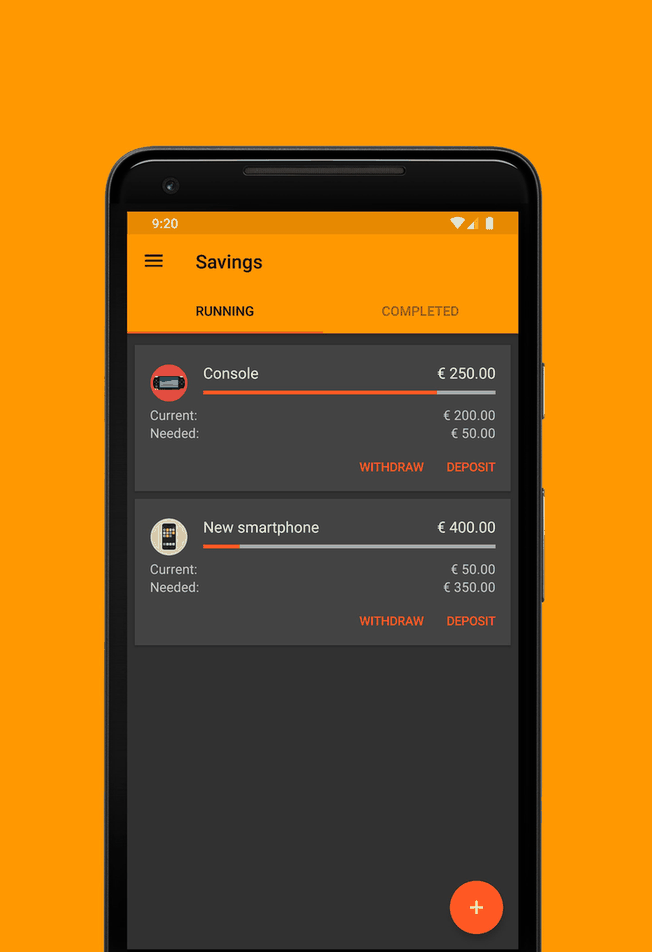 MoneyWallet screenshot