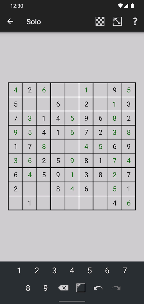Simon Tatham's Puzzles screenshot