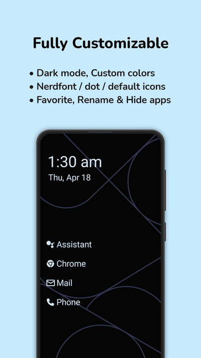 mLauncher screenshot