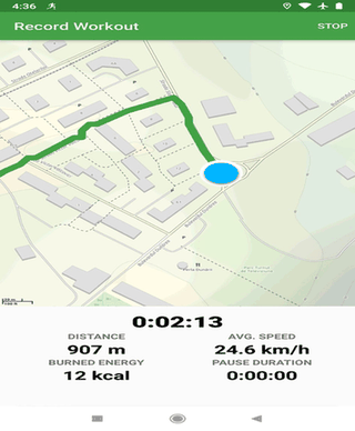 FitoTrack screenshot