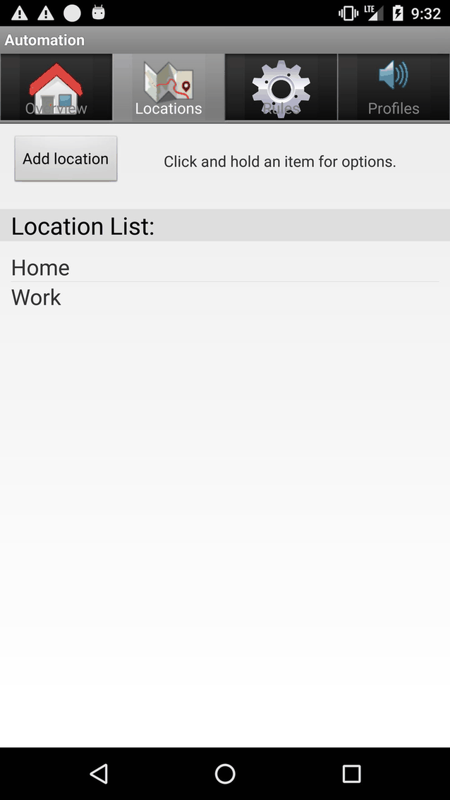 Automation screenshot
