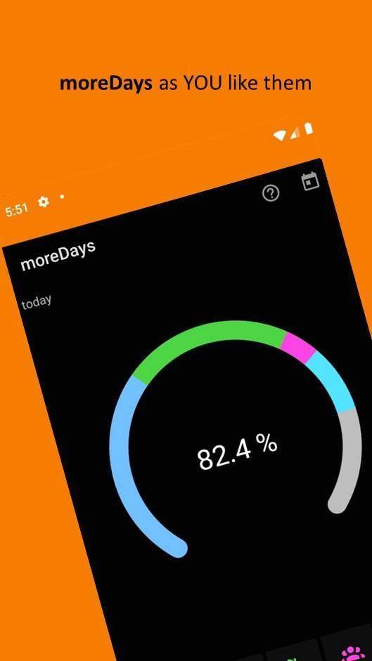 moreDays screenshot