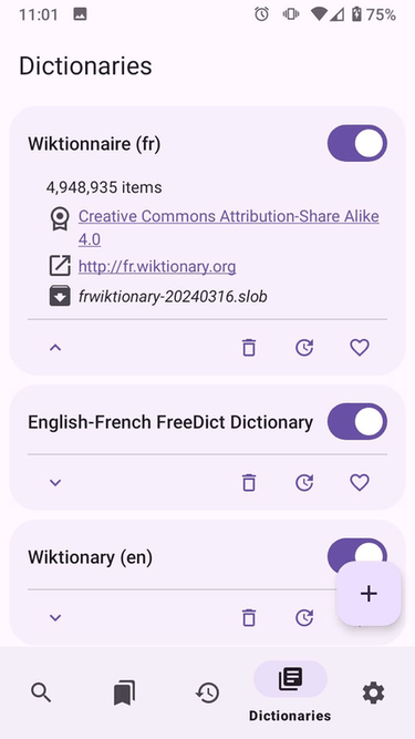 OSS-Dict screenshot