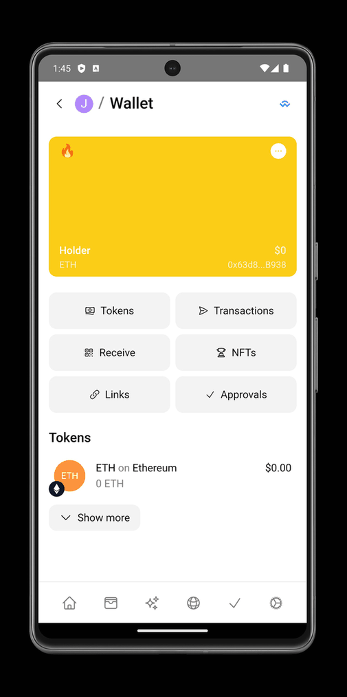 Brume Wallet screenshot