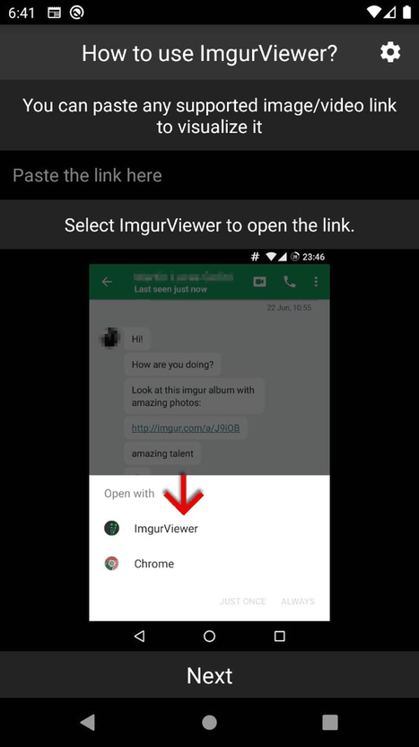 ImgurViewer screenshot