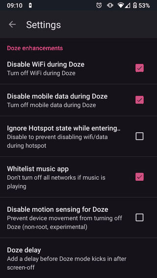 EnforceDoze screenshot