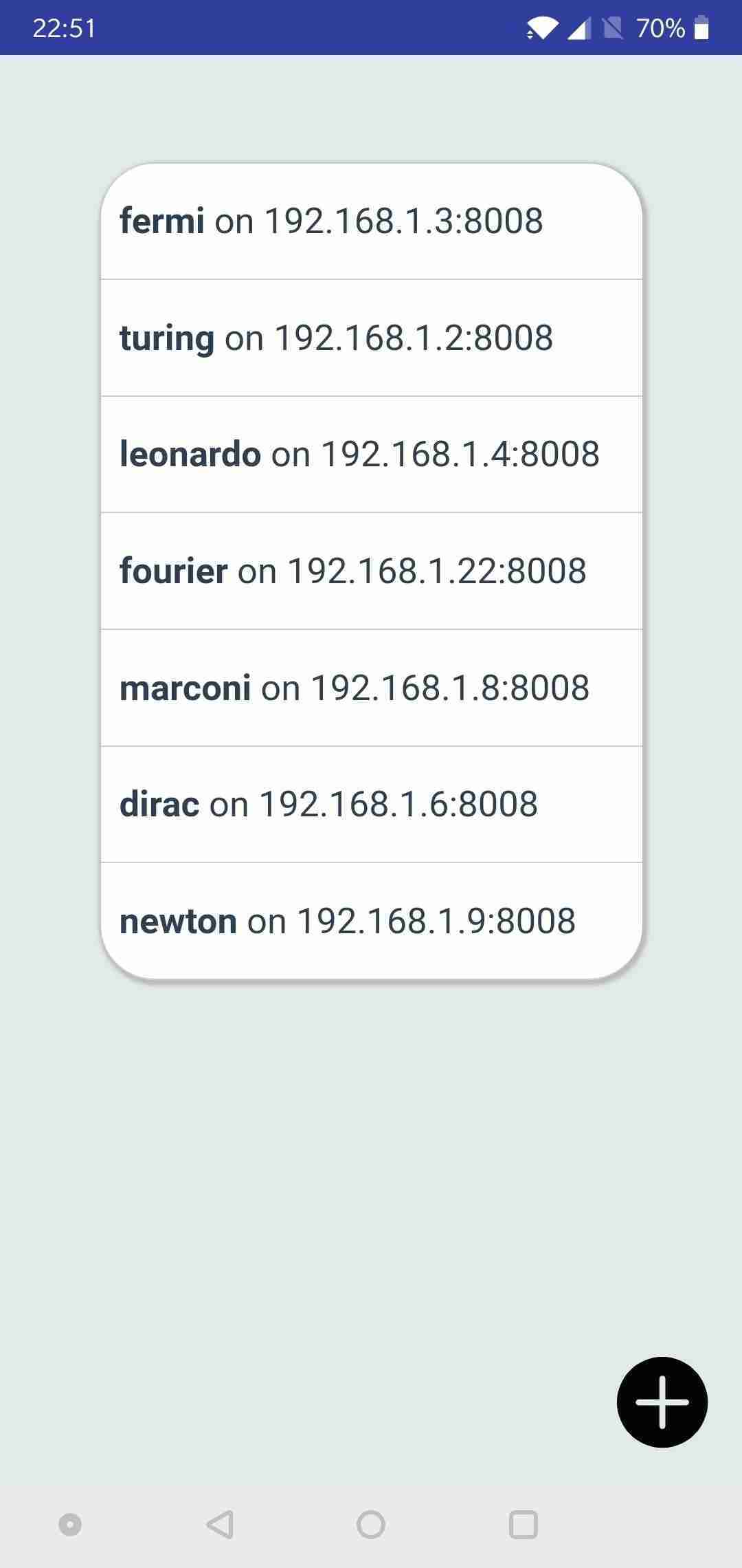 Platypush screenshot