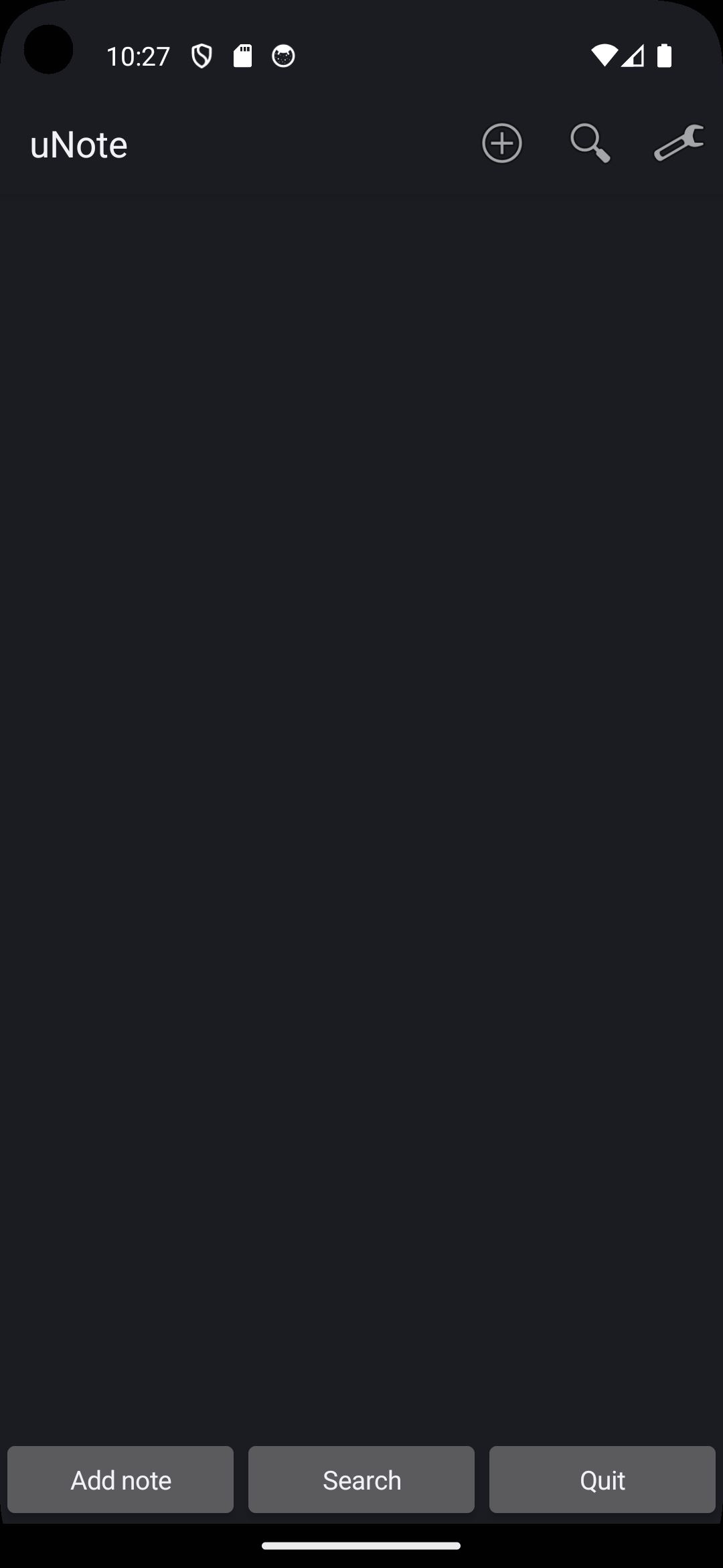 uNote | microNote screenshot