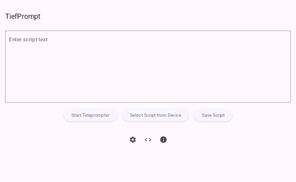 tiefprompt screenshot