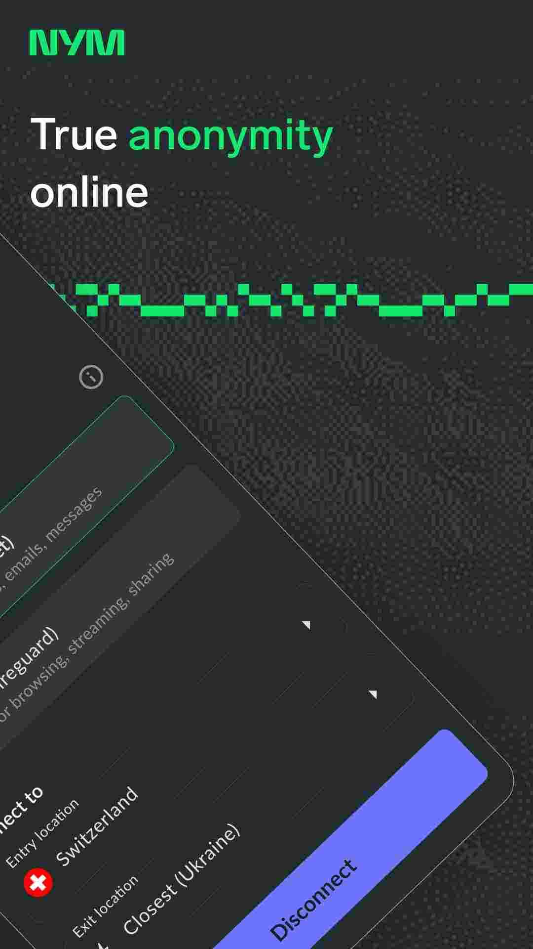 NymVPN: Secure VPN by Nym screenshot