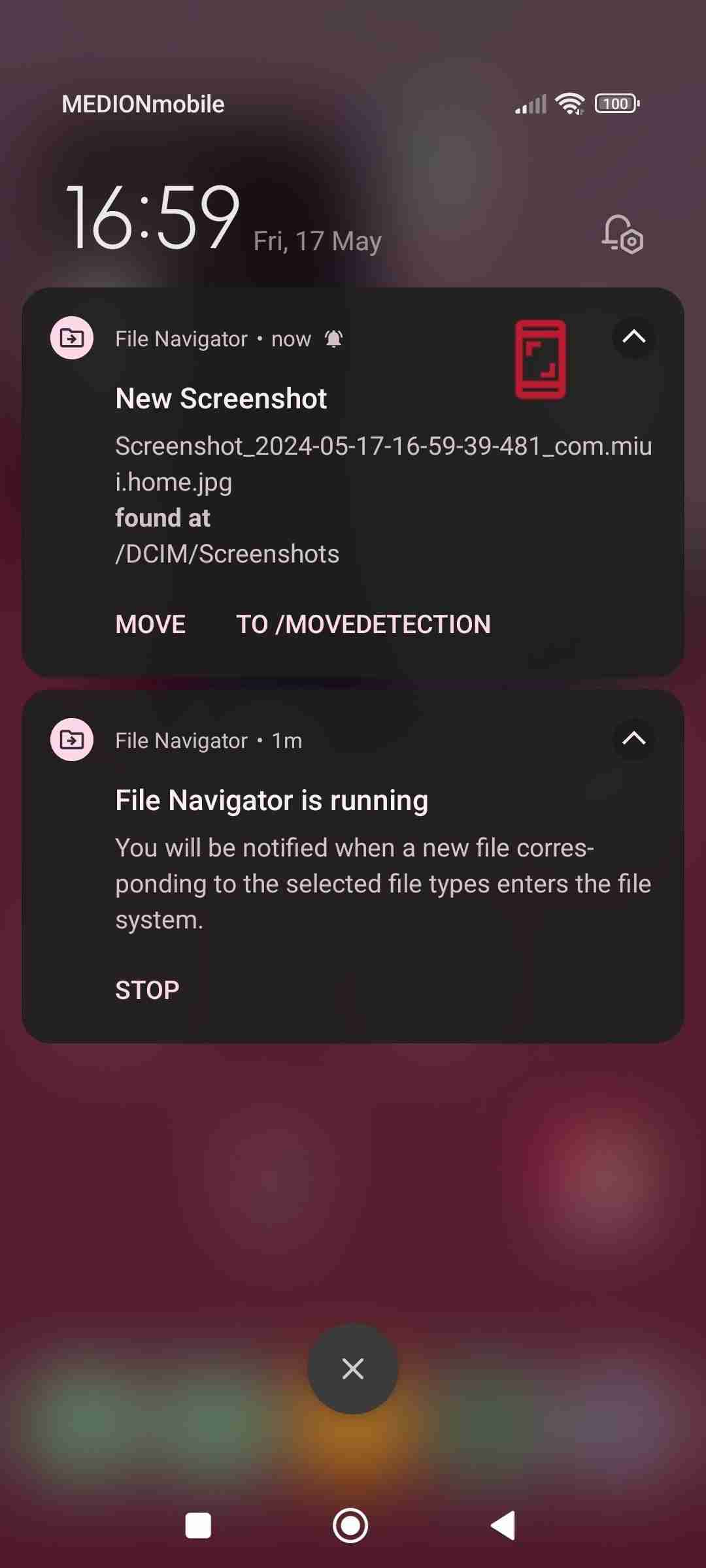 File Navigator screenshot