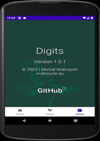 Digits screenshot