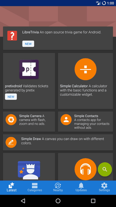 F-Droid Basic screenshot