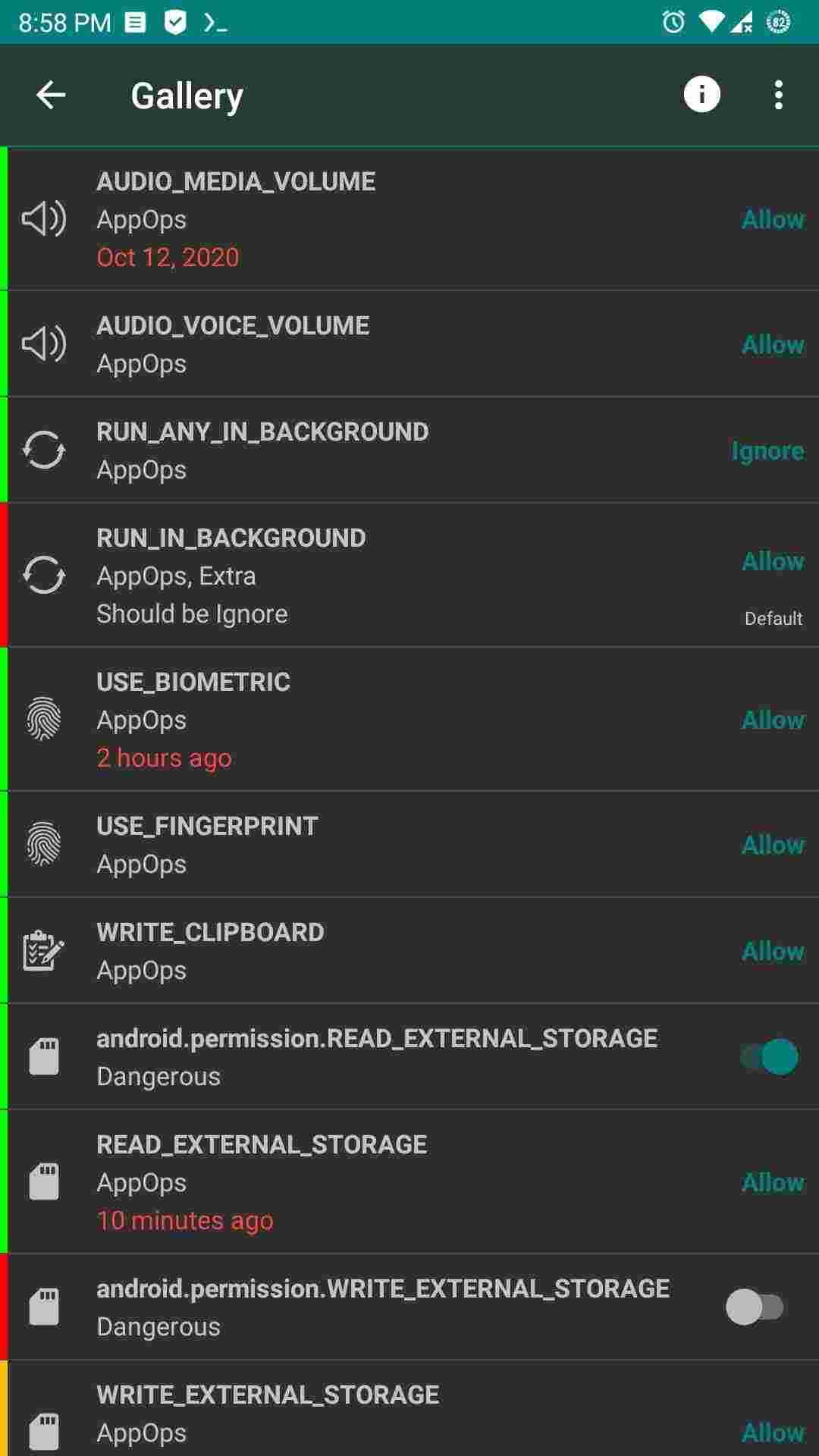 Permission Manager X screenshot