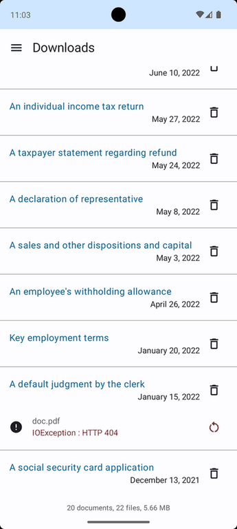 OpenPaperView screenshot