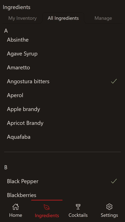 Drinkable screenshot