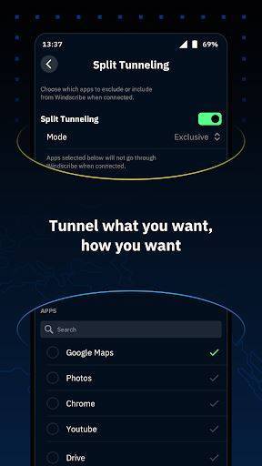 Windscribe screenshot