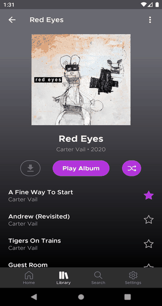 Subtracks screenshot