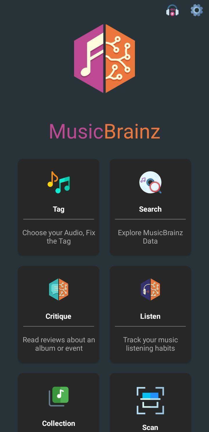MusicBrainz screenshot