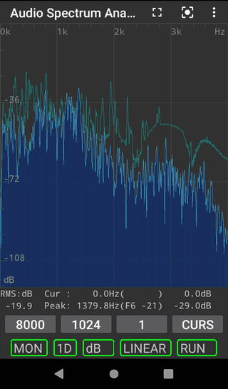 Audio Spectrum Analyzer screenshot