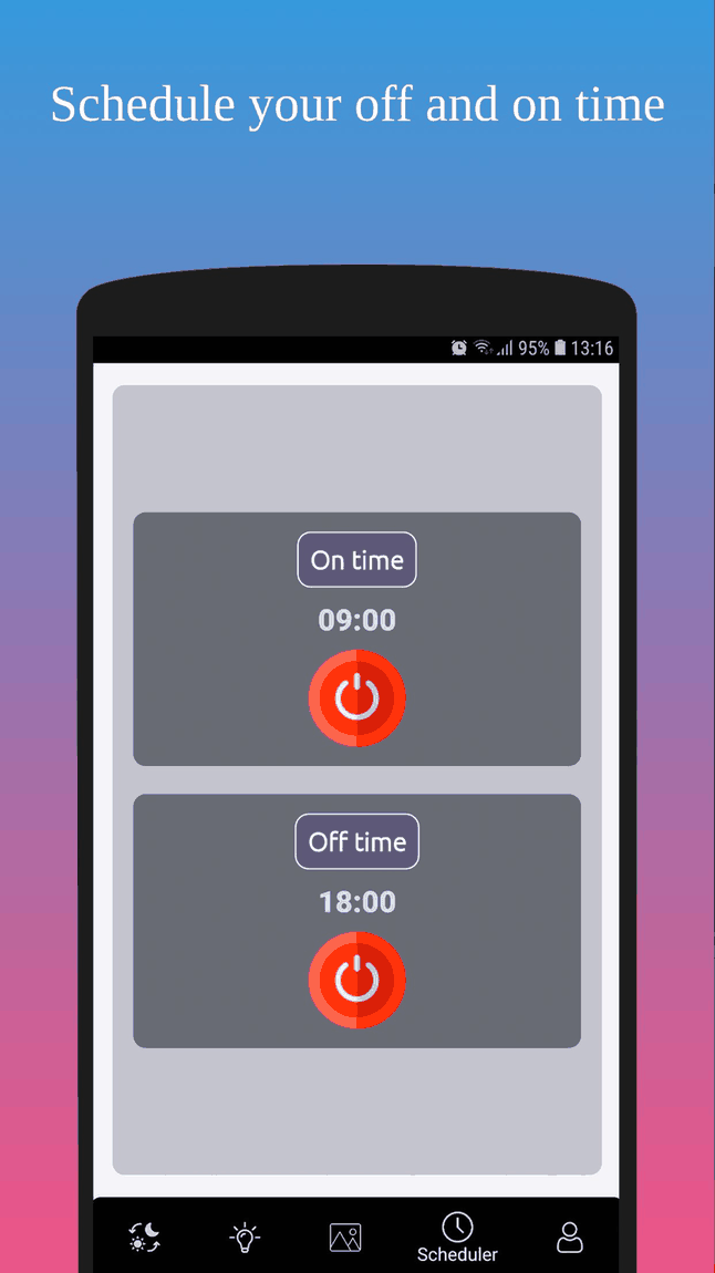 Dark theme screenshot