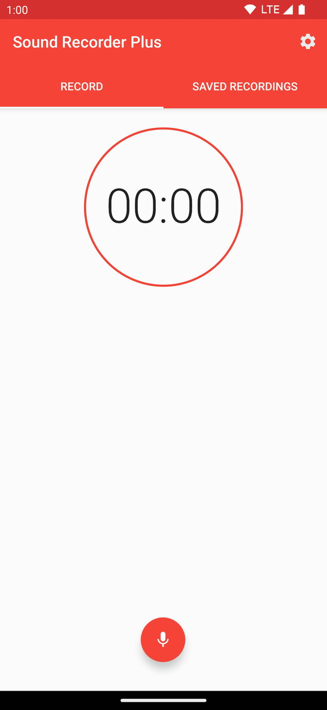 Sound Recorder Plus screenshot