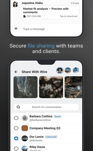 Wire • Secure Messenger screenshot