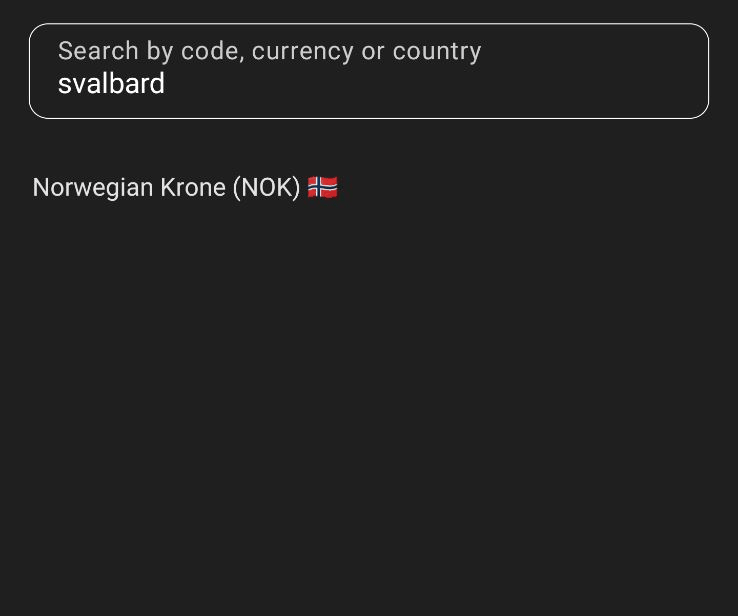 Minimalistic Price Converter screenshot