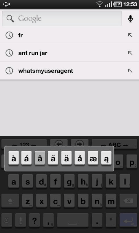 Dutch for AnySoftKeyboard screenshot