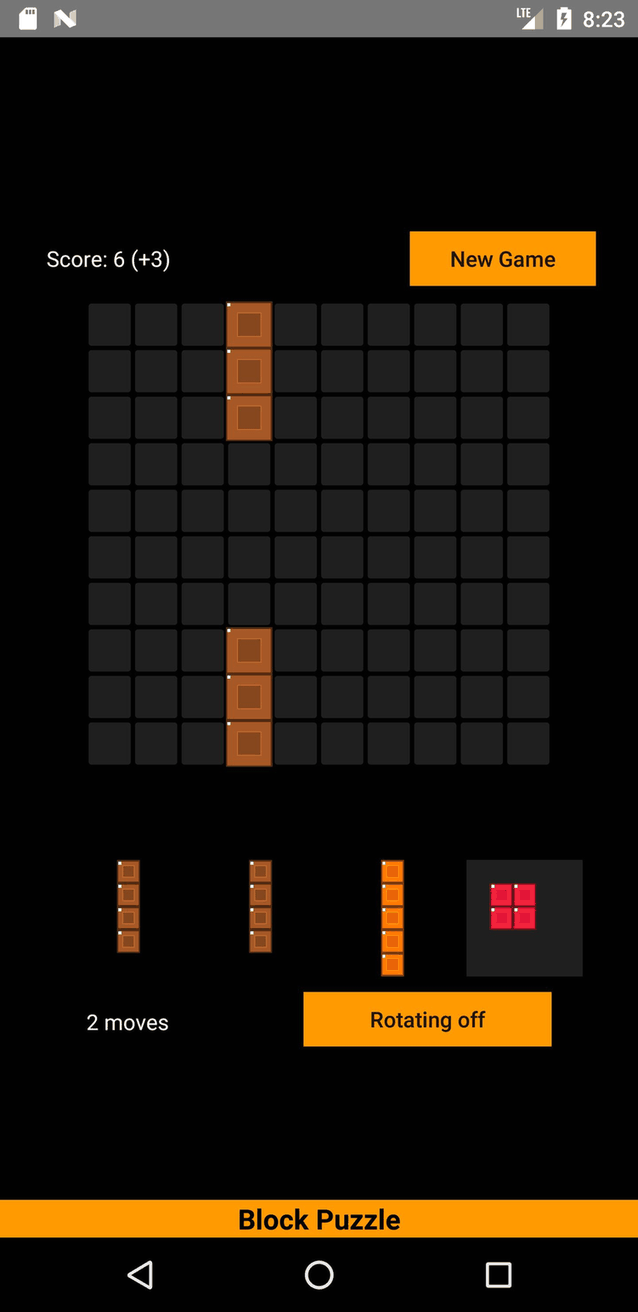 Block Puzzle Stone Wars screenshot