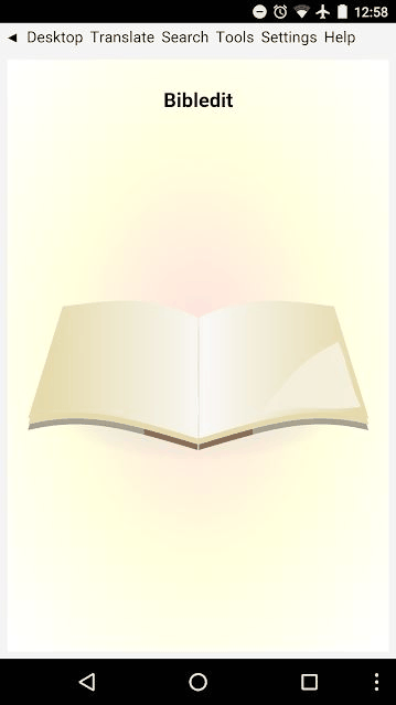 Bibledit screenshot