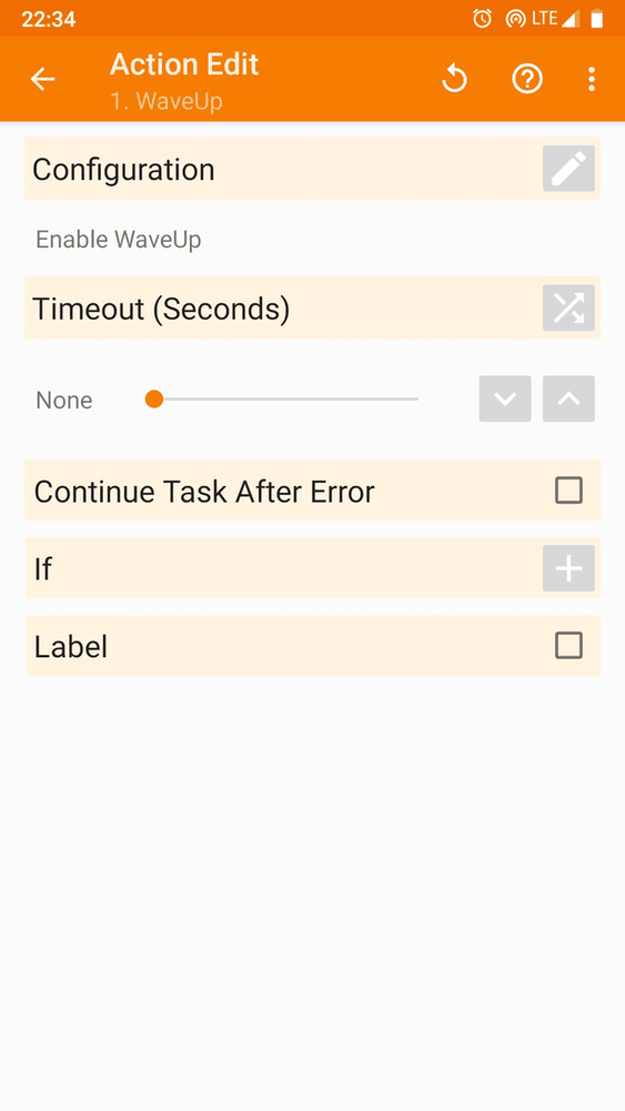 WaveUp Tasker Plugin screenshot