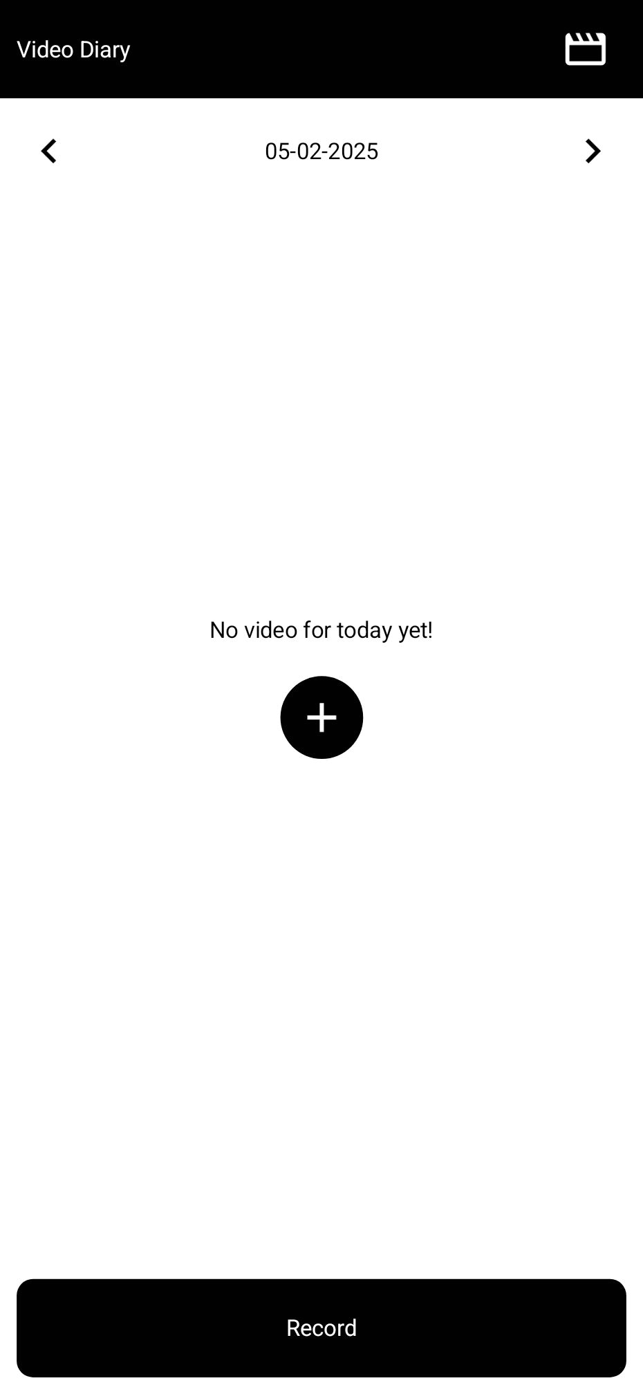 Video Diary screenshot