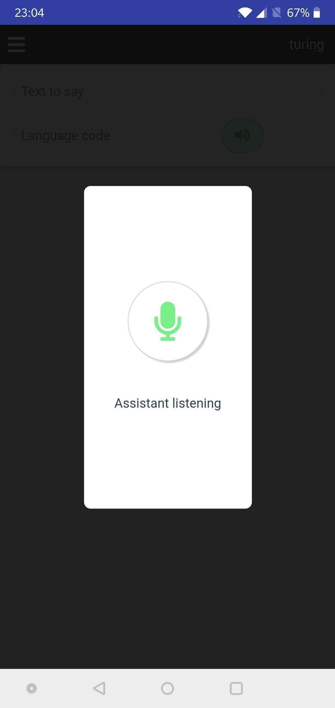Platypush screenshot