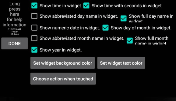 SecondsClock screenshot